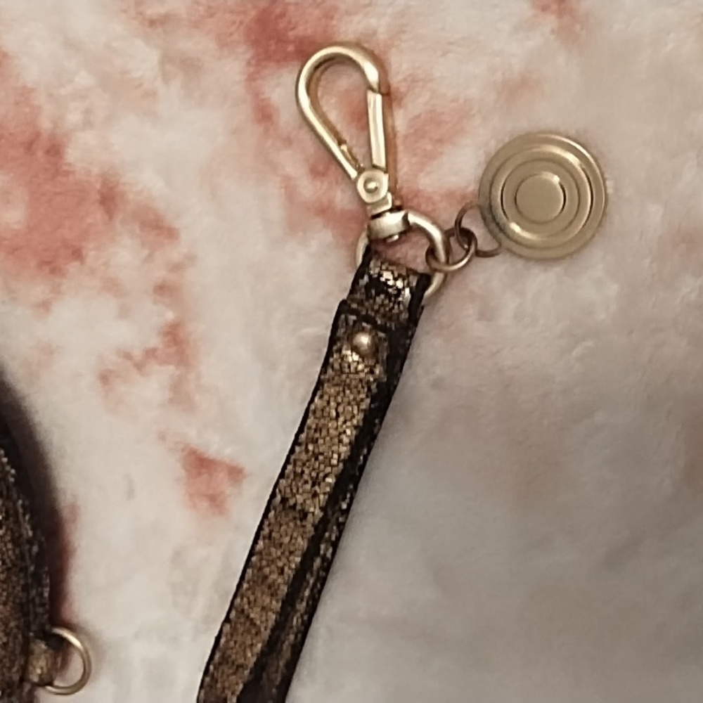 Botkier by Target Gold & Black Metallic Wristlet NWOT - Picture 12 of 12